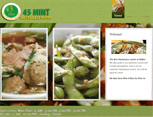 Tablet Screenshot of 45mint.com